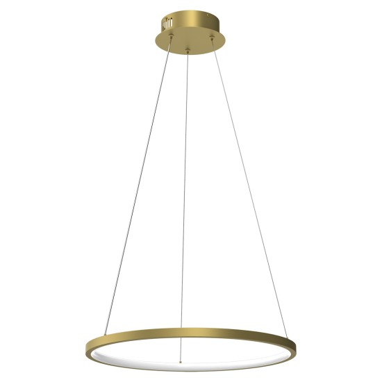 Κρεμαστό Φωτιστικό LED Hoop Χρυσό 27W 4000K – Milagro ML1545