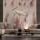 Κρεμαστό Φωτιστικό LED Hoop Χρυσό 51W 4000K – Milagro ML1546