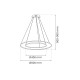 Κρεμαστό Φωτιστικό LED Hoop Χρυσό 51W 4000K – Milagro ML1546
