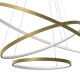 Κρεμαστό Φωτιστικό LED Hoop Χρυσό 93W 4000K – Milagro ML1547