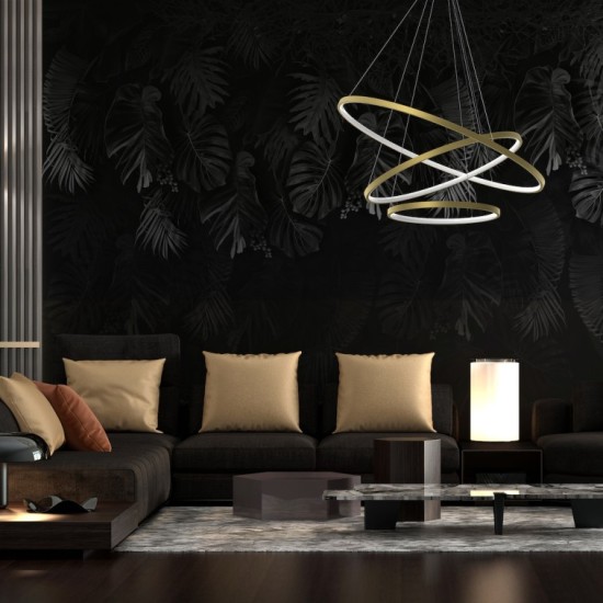 Κρεμαστό Φωτιστικό LED Hoop Χρυσό 93W 4000K – Milagro ML1547