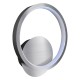 Μοντέρνα LED Απλίκα Τοίχου Hoop Χρωμέ 7W 4000K – Milagro ML1548
