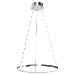 Κρεμαστό Φωτιστικό LED Hoop Χρωμέ 27W 4000K – Milagro ML1549