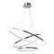 Κρεμαστό Φωτιστικό LED Hoop Χρωμέ 93W 4000K – Milagro ML1551