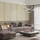 Κρεμαστό Φωτιστικό LED Hoop Χρωμέ 93W 4000K – Milagro ML1551