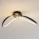 Πλαφονιέρα LED INFINITY 21W 4000K Μαύρη 70cm - Milagro ML1574