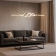 Κρεμαστό Φωτιστικό LED ANCONA Μαύρο 36W 4000K – Milagro