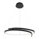 Κρεμαστό Φωτιστικό LED Lorenzo 35W 4000K Μαύρο Ø55 cm – ML1583