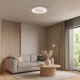 Πλαφονιέρα Οροφής LED Piattino 30W Ø40cm 3CCT 3000K-4000K-6000K Λευκή - Milagro ML1810