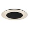 Πλαφονιέρα Οροφής LED Piattino 30W Ø40cm 3CCT 3000K-4000K-6000K Μαύρη - Milagro ML1811