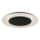 Πλαφονιέρα Οροφής LED Piattino 30W Ø40cm 3CCT 3000K-4000K-6000K Μαύρη - Milagro ML1811
