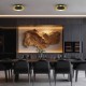 Πλαφονιέρα Οροφής LED Piattino 30W Ø40cm 3CCT Μαύρο-Χρυσό - Milagro ML1812 Πλαφονιέρα Οροφής LED Piattino 30W Ø40cm 3CCT Μαύρο-Χρυσό - Milagro ML1812