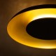 Πλαφονιέρα Οροφής LED Piattino 30W Ø40cm 3CCT Μαύρο-Χρυσό - Milagro ML1812 Πλαφονιέρα Οροφής LED Piattino 30W Ø40cm 3CCT Μαύρο-Χρυσό - Milagro ML1812