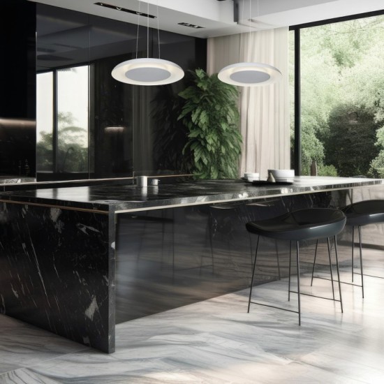 Κρεμαστό Φωτιστικό LED Piattino 30W 3CCT Λευκό Ø40 cm – ML1813