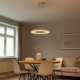 Κρεμαστό Φωτιστικό LED Piattino 30W 3CCT Λευκό Ø40 cm – ML1813