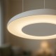 Κρεμαστό Φωτιστικό LED Piattino 30W 3CCT Λευκό Ø40 cm – ML1813