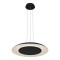 Κρεμαστό Φωτιστικό LED Piattino 30W 3CCT Μαύρο Ø40 cm – ML1814