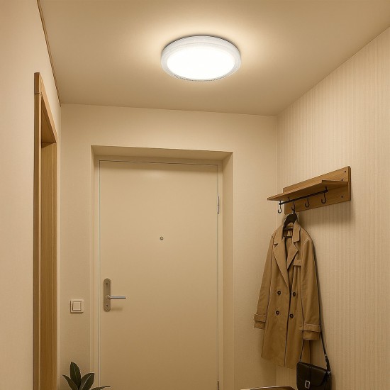 Πλαφονιέρα VIGO LED 24W Ø38cm 2400lm 4000K IP20
