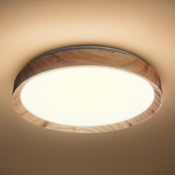 Πλαφονιέρα LED ORINOKO 36W Ø48cm 4000K – Όψη Ξύλου