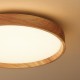 Πλαφονιέρα LED ORINOKO 36W Ø48cm 4000K – Όψη Ξύλου