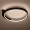 Φωτιστικό Οροφής Luna Μαύρο LED 18W ML1843
