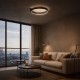 Φωτιστικό Οροφής Luna Μαύρο LED 18W ML1843