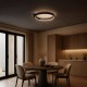 Φωτιστικό Οροφής Luna Μαύρο LED 18W ML1843