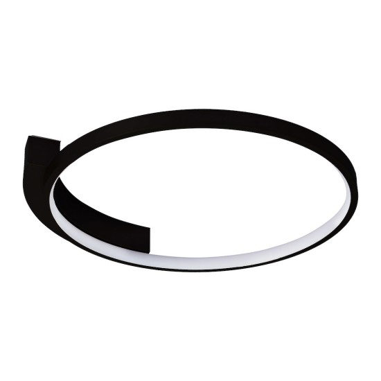 Φωτιστικό Οροφής Luna Μαύρο LED 18W ML1843
