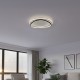 Φωτιστικό Οροφής LED HALO Μαύρο–Λευκό 38W 4000K – Milagro