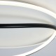 Φωτιστικό Οροφής LED HALO Μαύρο–Λευκό 38W 4000K – Milagro