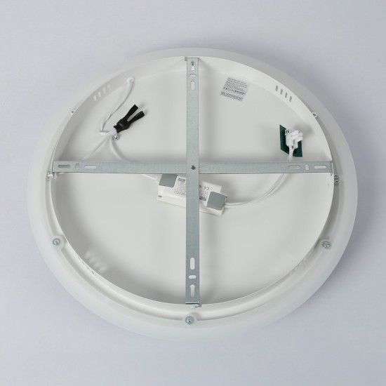 Φωτιστικό Οροφής LED HALO Μαύρο–Λευκό 38W 4000K – Milagro