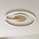 Πλαφονιέρα Οροφής LED Lorenzo Gold 22W 4000K Χρυσή Ø50 cm – ML1849 Πλαφονιέρα Οροφής LED Lorenzo Gold 22W 4000K Χρυσή Ø50 cm – ML1849