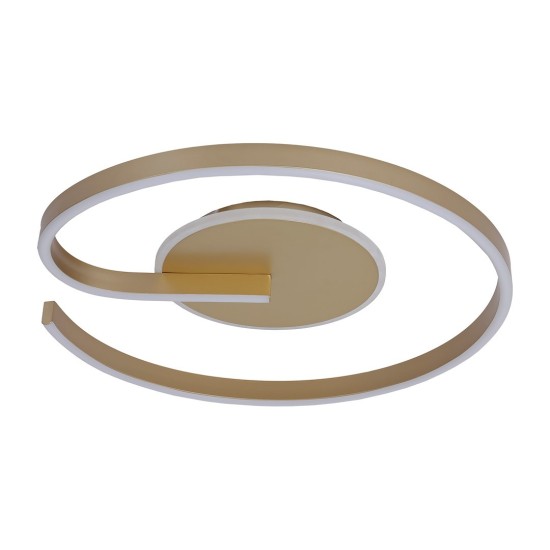 Πλαφονιέρα Οροφής LED Lorenzo Gold 22W 4000K Χρυσή Ø50 cm – ML1849 Πλαφονιέρα Οροφής LED Lorenzo Gold 22W 4000K Χρυσή Ø50 cm – ML1849