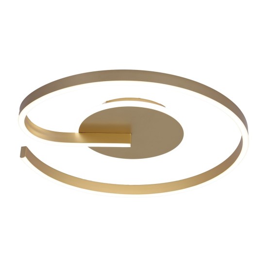 Πλαφονιέρα Οροφής LED Lorenzo Gold 22W 4000K Χρυσή Ø50 cm – ML1849 Πλαφονιέρα Οροφής LED Lorenzo Gold 22W 4000K Χρυσή Ø50 cm – ML1849