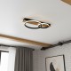 Φωτιστικό Οροφής LED ROWENA Μαύρο–Ξύλο 14W 4000K – Milagro ML1851