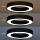 Κρεμαστό Φωτιστικό LED Union Μαύρο 40W 3CCT 3000K–4000K–6000K – Milagro ML1866