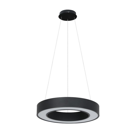 Κρεμαστό Φωτιστικό LED Union Μαύρο 40W 3CCT 3000K–4000K–6000K – Milagro ML1866