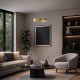 Κρεμαστό Φωτιστικό LED Union Χρυσό 40W 3CCT 3000K–4000K–6000K – Milagro ML1867