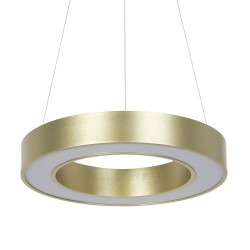 Κρεμαστό Φωτιστικό LED Union Χρυσό 40W 3CCT 3000K–4000K–6000K – Milagro ML1867