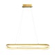 Κρεμαστό Φωτιστικό LED PRECIOSA 45W 4000K Χρυσό 120cm - Milagro ML1868