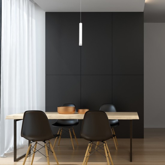 Κρεμαστό Φωτιστικό LED ALBA 5W Λευκό 4000K