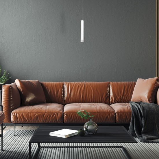 Κρεμαστό Φωτιστικό LED ALBA 5W Λευκό 4000K