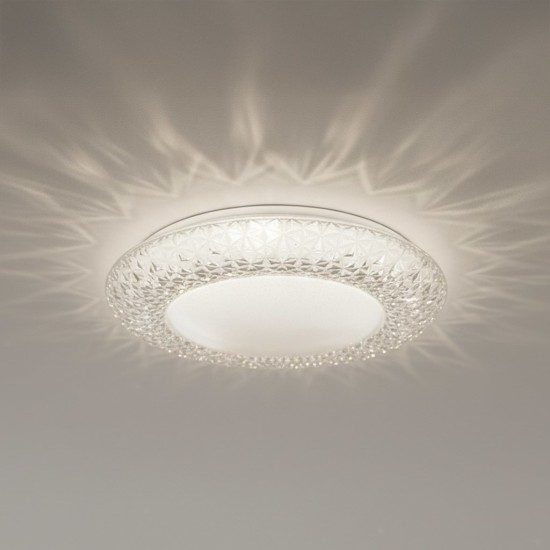 LED Πλαφονιέρα ROX 34W Ø48cm 4000K ML2053