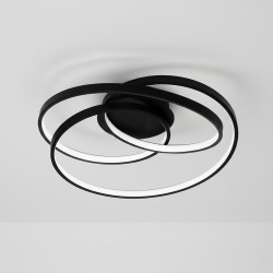 Φωτιστικό Οροφής TURNER LED 32W 1220lm 4000K Μαύρο