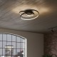 Φωτιστικό Οροφής TURNER LED 32W 1220lm 4000K Μαύρο