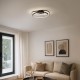Φωτιστικό Οροφής TURNER LED 32W 1220lm 4000K Μαύρο
