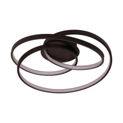 Φωτιστικό Οροφής TURNER LED 32W 1220lm 4000K Μαύρο