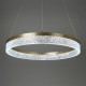 Μοντέρνο Κρεμαστό Φωτιστικό LED GALA Gold 25W Χρυσό Μοντέρνο Κρεμαστό Φωτιστικό LED GALA Gold 25W Χρυσό