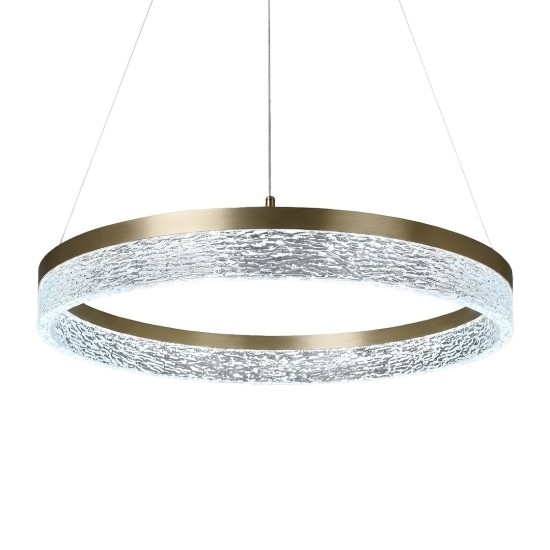 Μοντέρνο Κρεμαστό Φωτιστικό LED GALA Gold 25W Χρυσό Μοντέρνο Κρεμαστό Φωτιστικό LED GALA Gold 25W Χρυσό