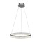 Μοντέρνο Κρεμαστό Φωτιστικό LED GALA Silver 25W Inox